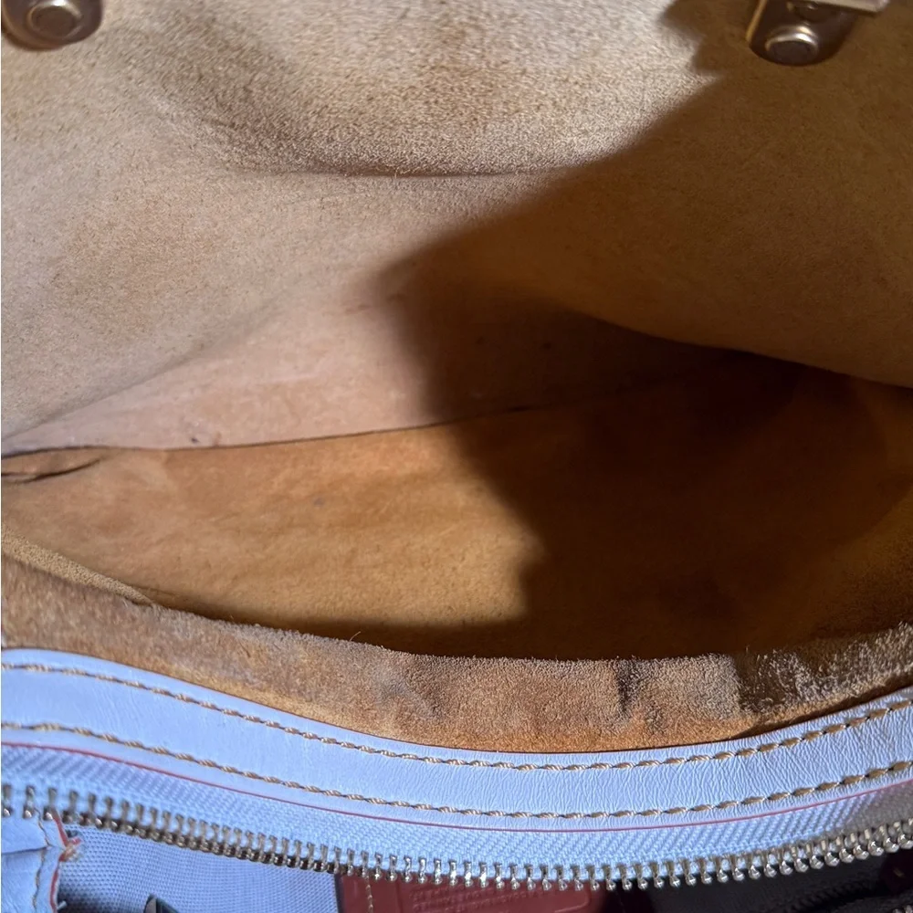 Coach Rogue 30 Chalk Second Generation 2nd Gen great condition, full grain bag - Picture 6 of 9